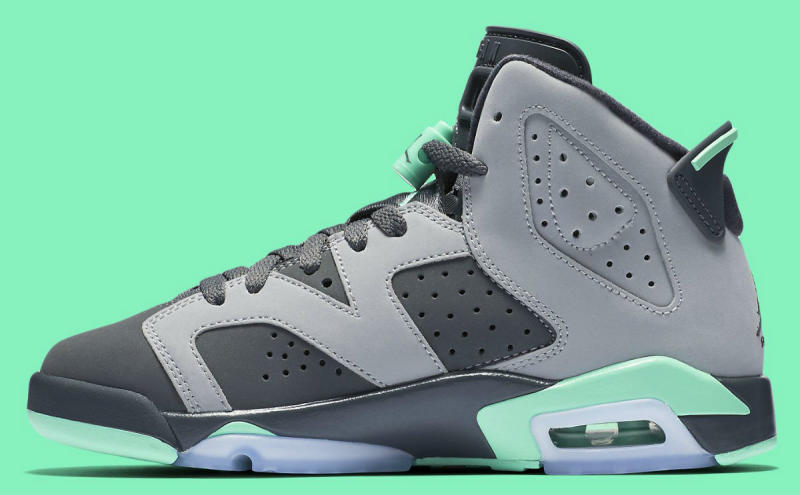 Air Jordan 6 GS Green Glow