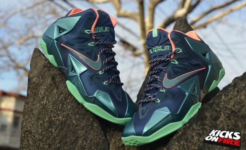 Nike LeBron 11 Akron Vs Miami