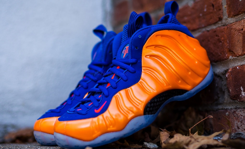 nike foamposite one knicks