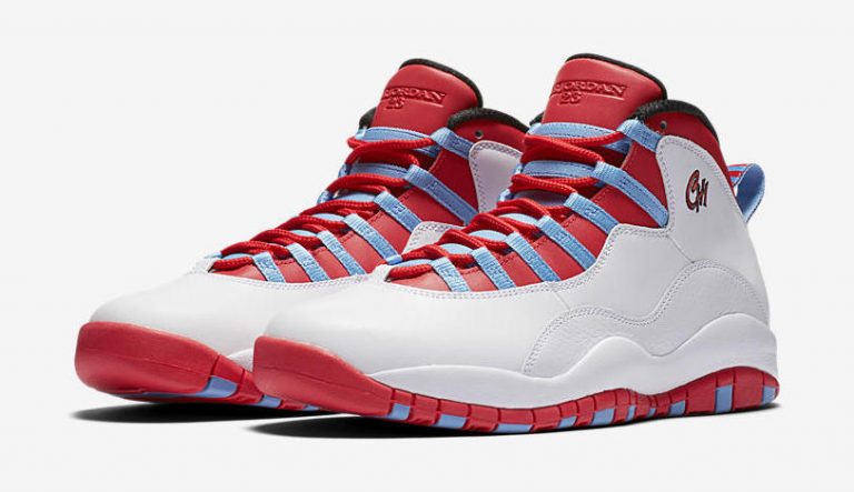 Air Jordan 10 Chicago Flag