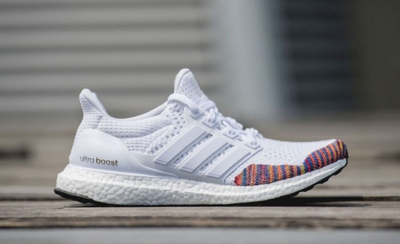 Adidas Ultra Boost Rainbow LTD White