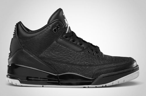 Air Jordan 3 Black Flip