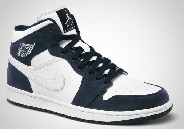 Air Jordan 1 Phat White / White - Obsidian